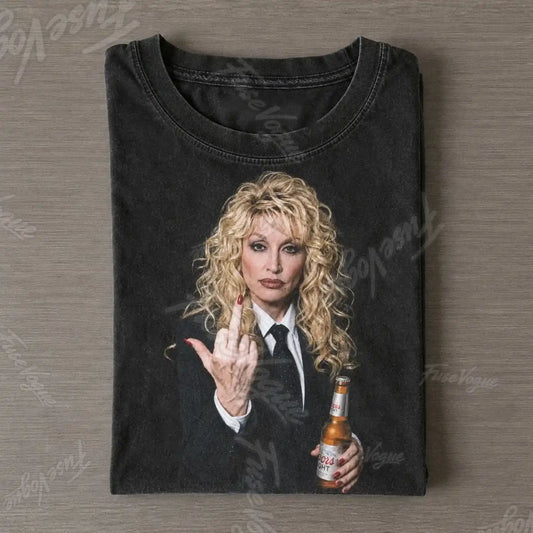 Dolly Parton Music T-shirt - FUSEVOGUE