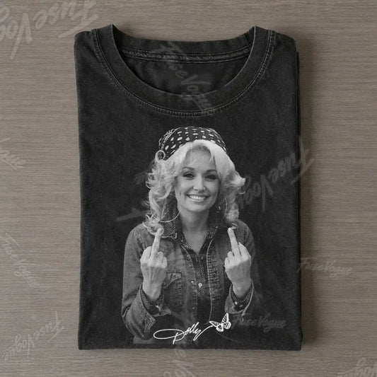 Dolly Parton Music T-shirt - FUSEVOGUE