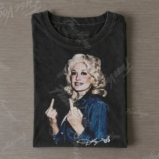 Dolly Parton Music T-shirt - FUSEVOGUE