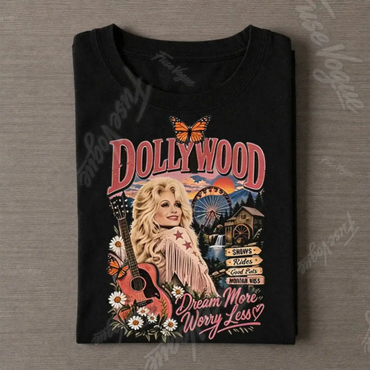 Dolly Parton Music T-shirt - FUSEVOGUE