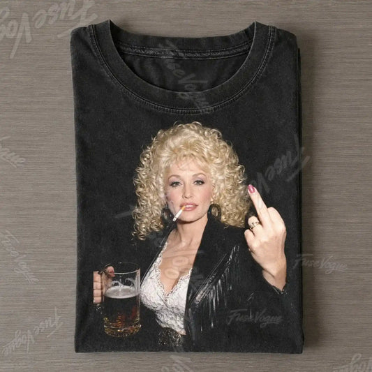 Dolly Parton Music T-shirt - FUSEVOGUE