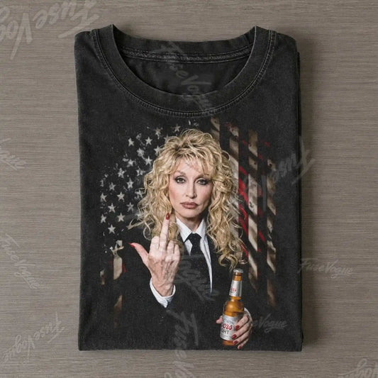 Dolly Parton USA Music T-shirt - FUSEVOGUE