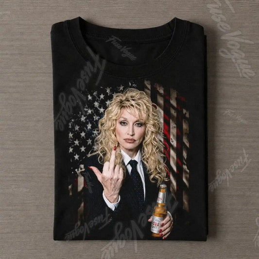Dolly Parton USA Music T-shirt - FUSEVOGUE
