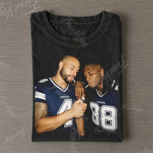 DP & CDL  Football T-shirt - FUSEVOGUE
