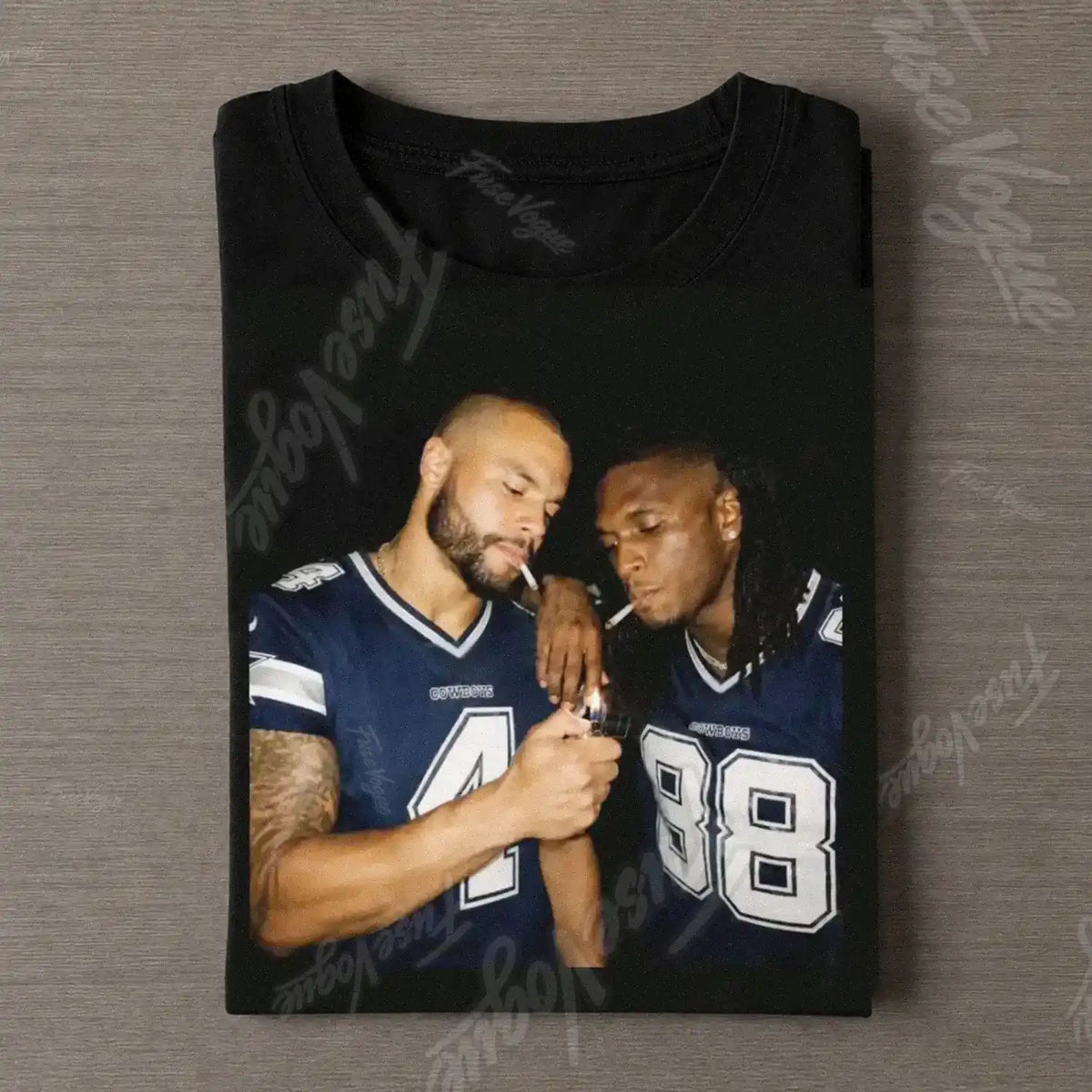 DP & CDL  Football T-shirt - FUSEVOGUE