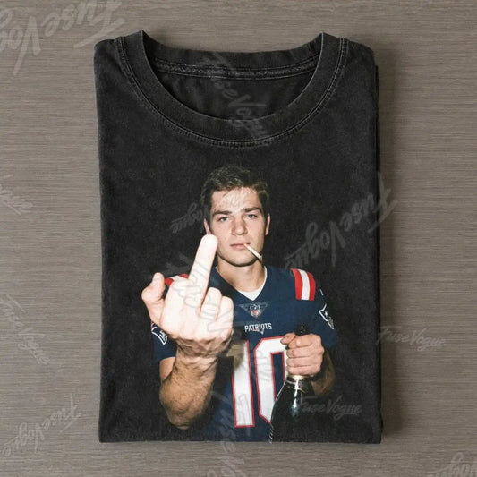 Drake Maye NFL Tee - FUSEVOGUE