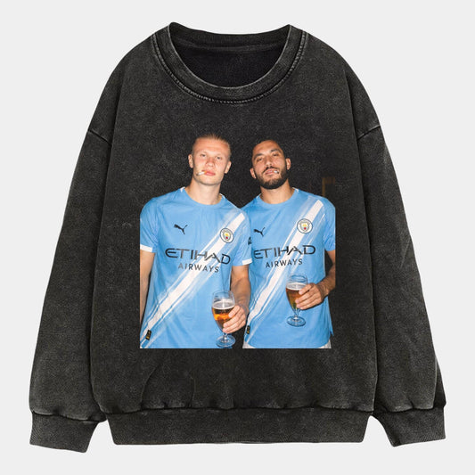 Erling Haaland ＆ Rayan Cherki Tee 2.0 - FuseVogue