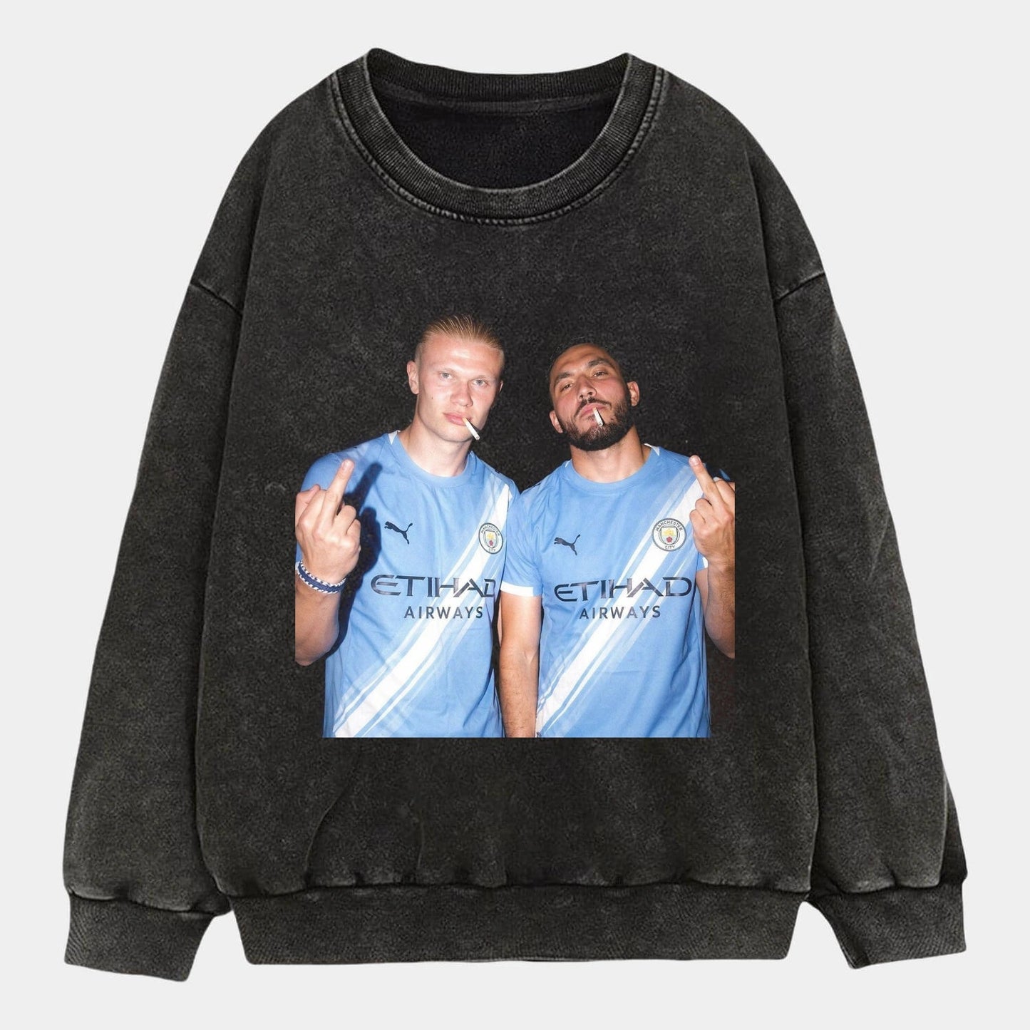 Erling Haaland ＆ Rayan Cherki Tee 3.0 - FuseVogue