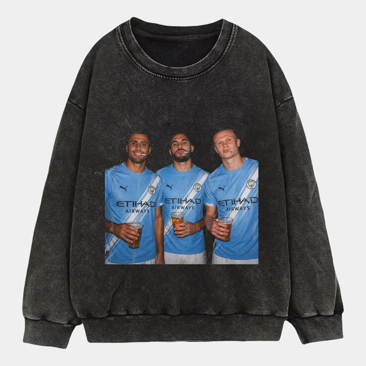 Erling Haaland ＆ Rodri ＆ Rayan Cherki Tee 3.0 - FuseVogue
