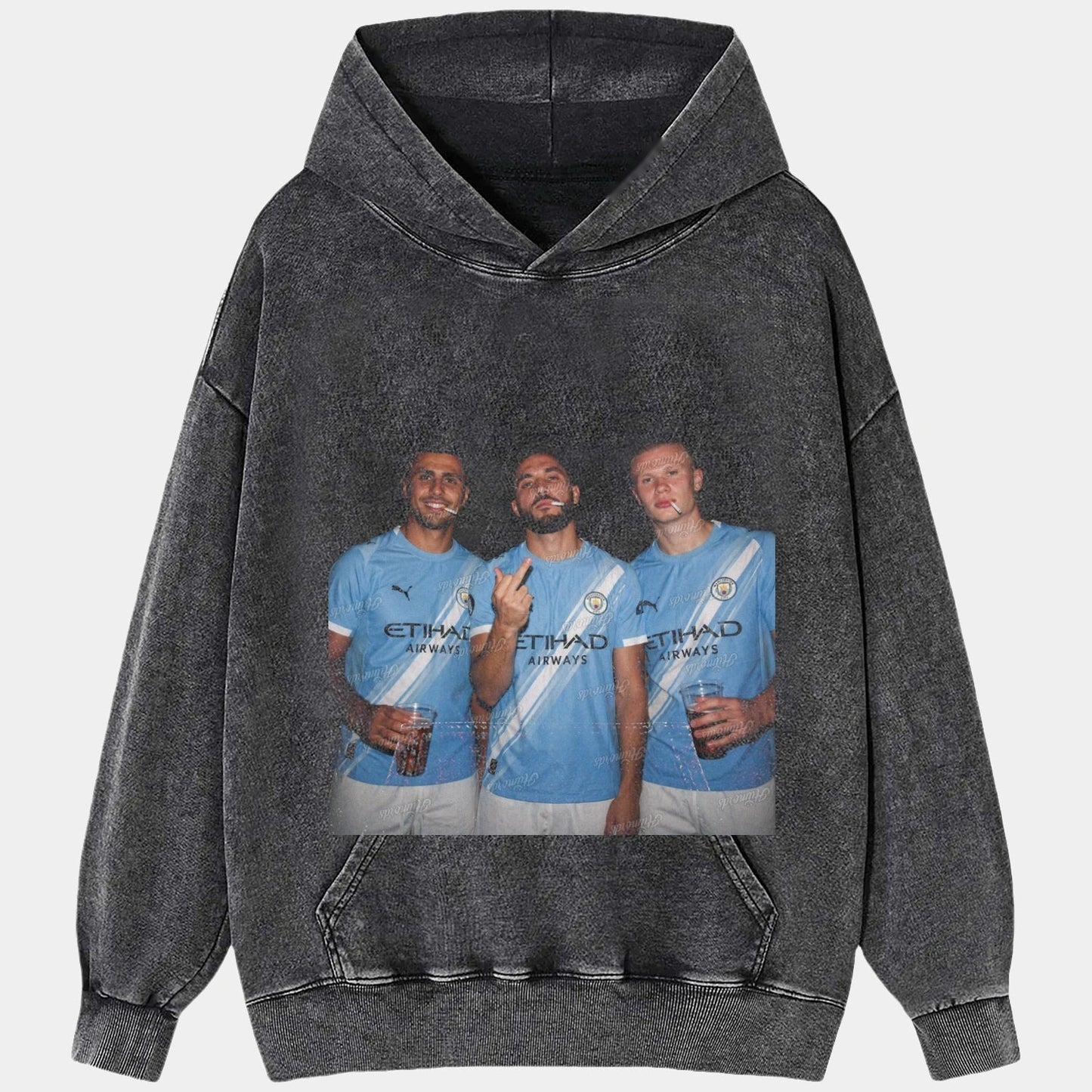 Erling Haaland ＆ Rodri ＆ Rayan Cherki Tee