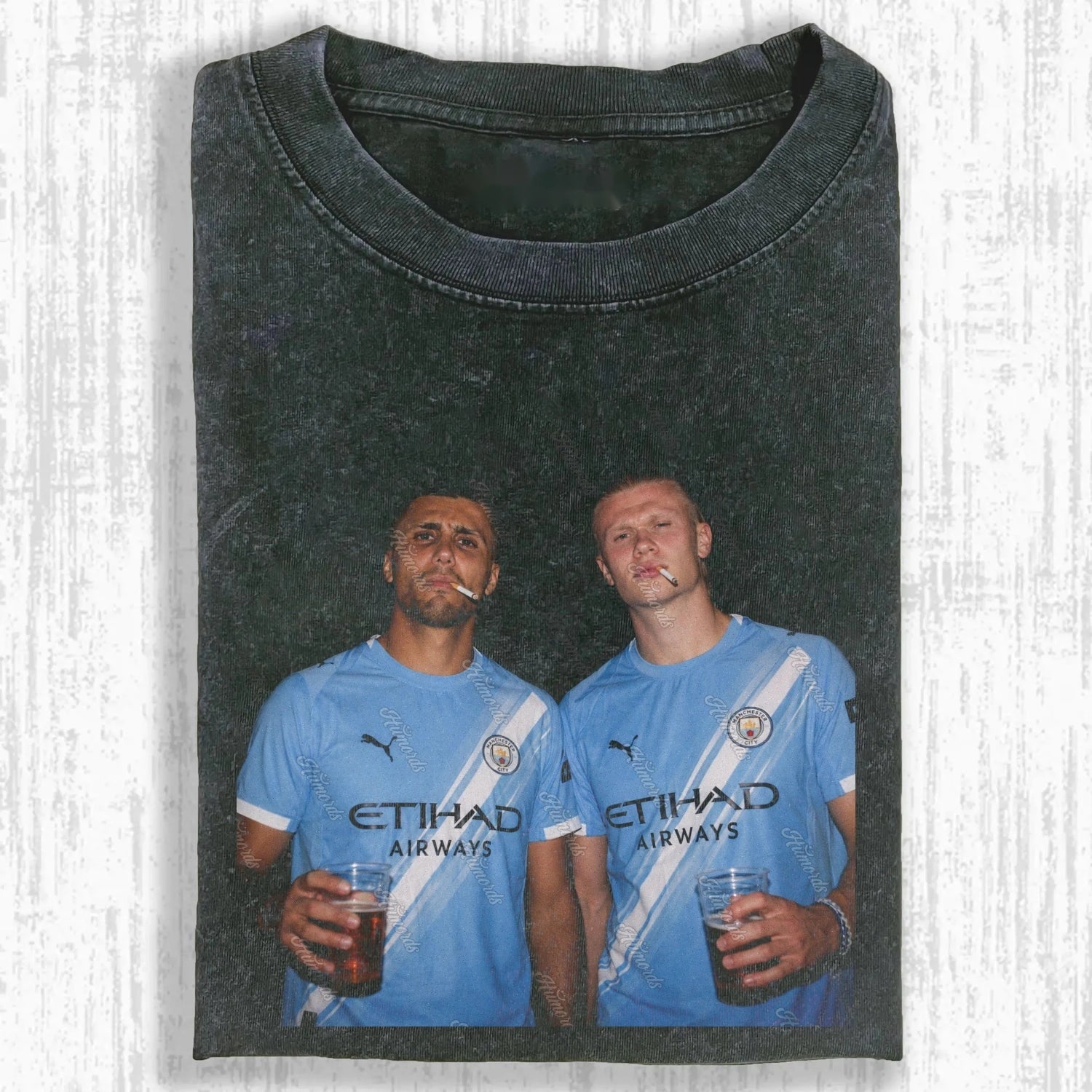 Erling Haaland ＆ Rodri Tee - FuseVogue