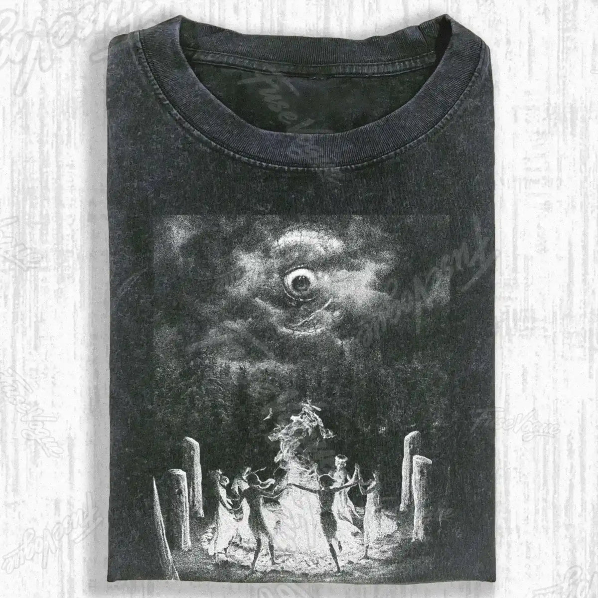 EYE IN THE STORMY SKY  T-SHIRT - FUSEVOGUE