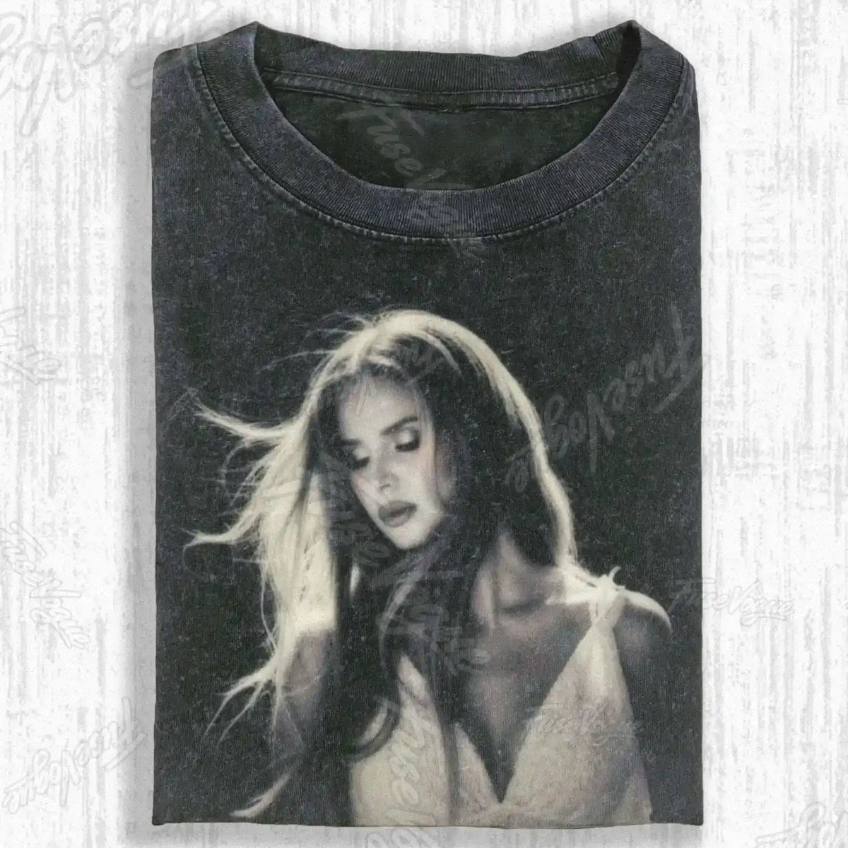 FADED NOSTALGIA UNDER THE NIGHT SKY T-SHIRT - FUSEVOGUE