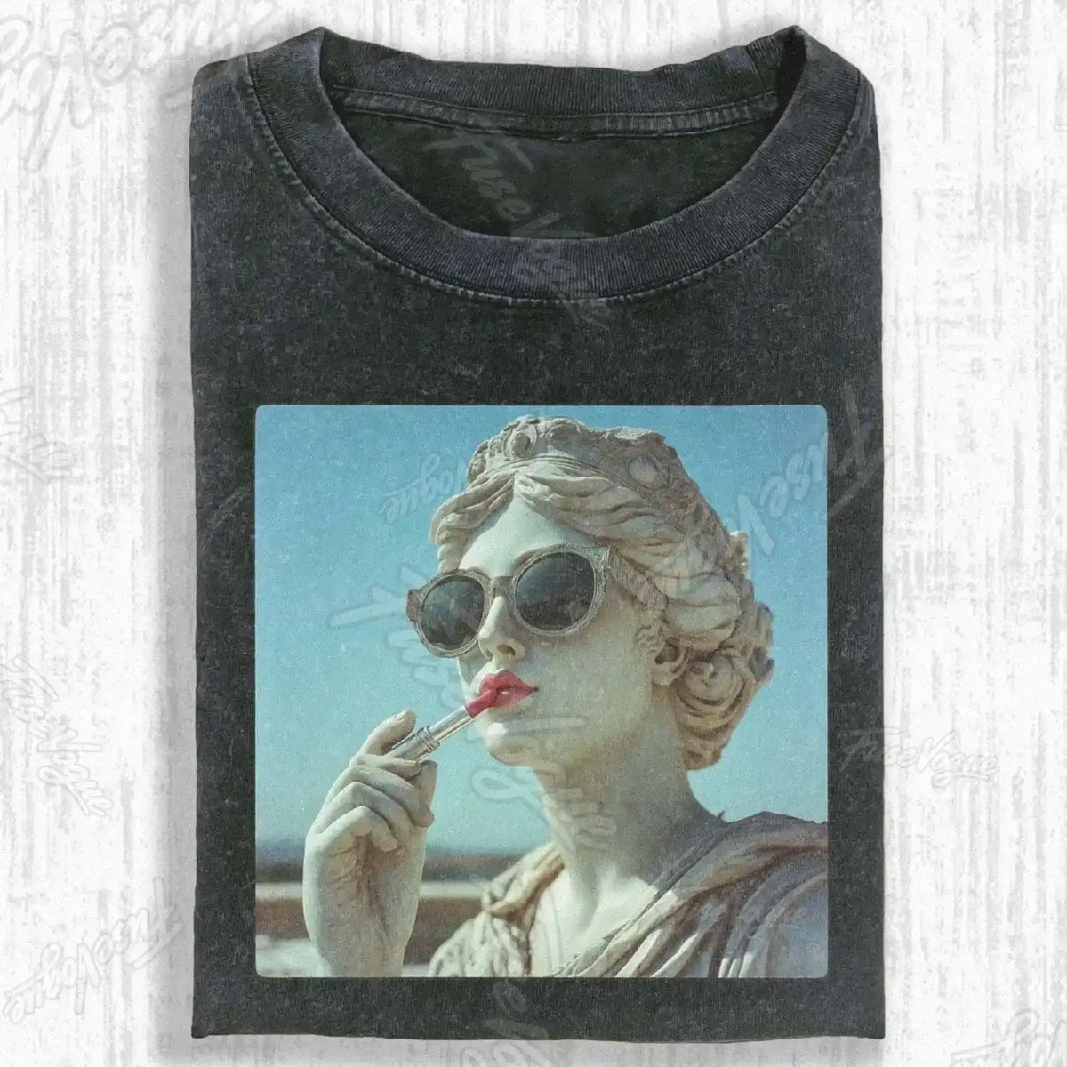 FASHIONIZED CLASSIC SCULPTURE T-SHIRT - FUSEVOGUE