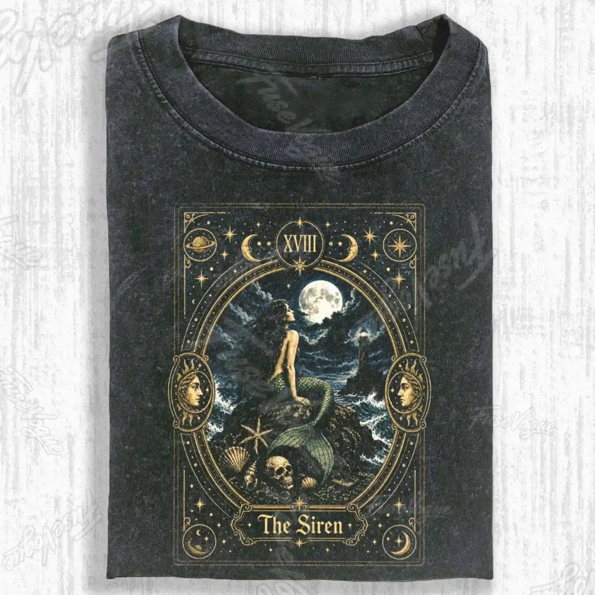 FEMINIST MERMAID GODDESS SIREN MYTHICAL T-SHIRT - FUSEVOGUE