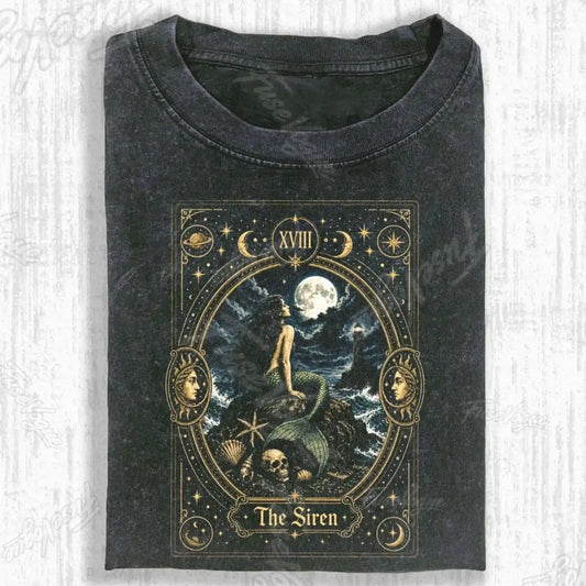 FEMINIST MERMAID GODDESS SIREN MYTHICAL T-SHIRT - FUSEVOGUE