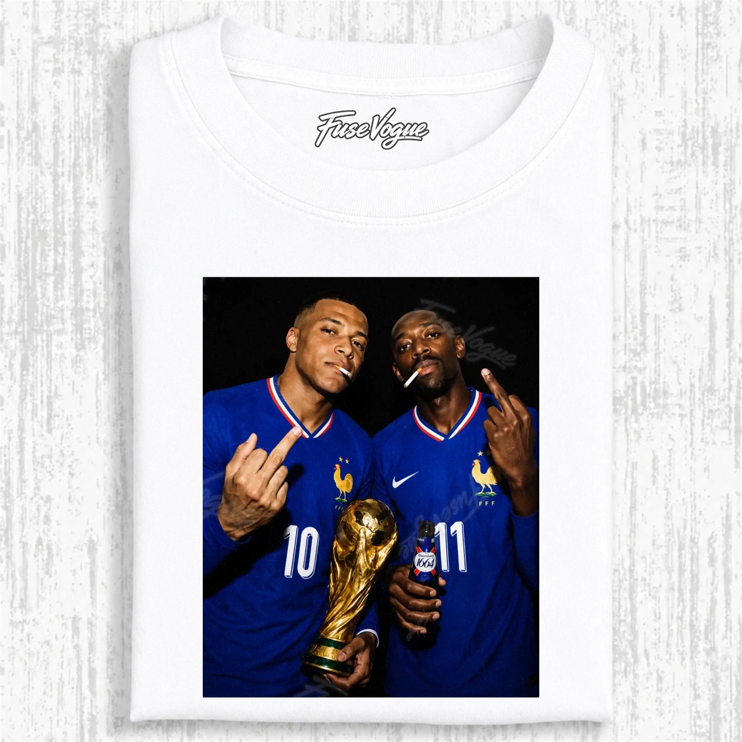 France Style Tee 3 - FUSEVOGUE