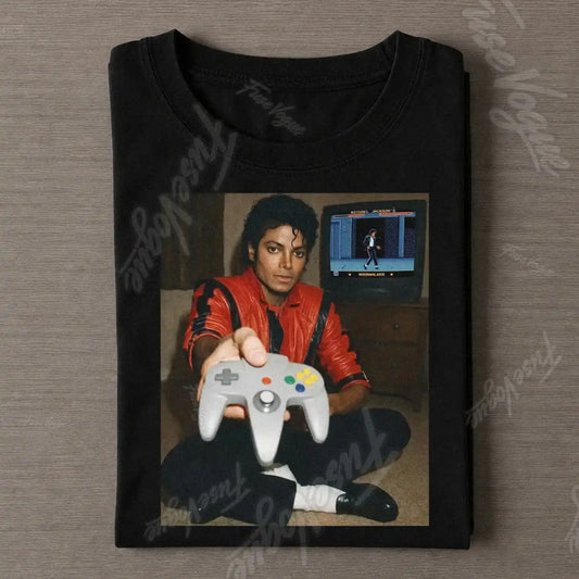 Funny Michael Jackson Vintage Tee - FUSEVOGUE