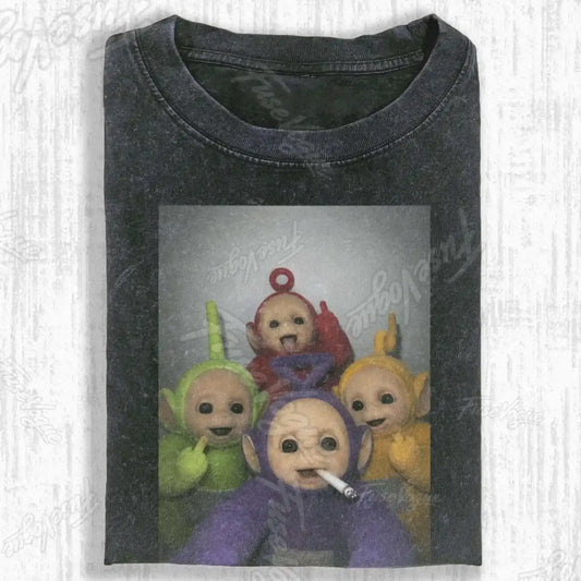 GRUNGE STREET CREW T-SHIRT - FUSEVOGUE
