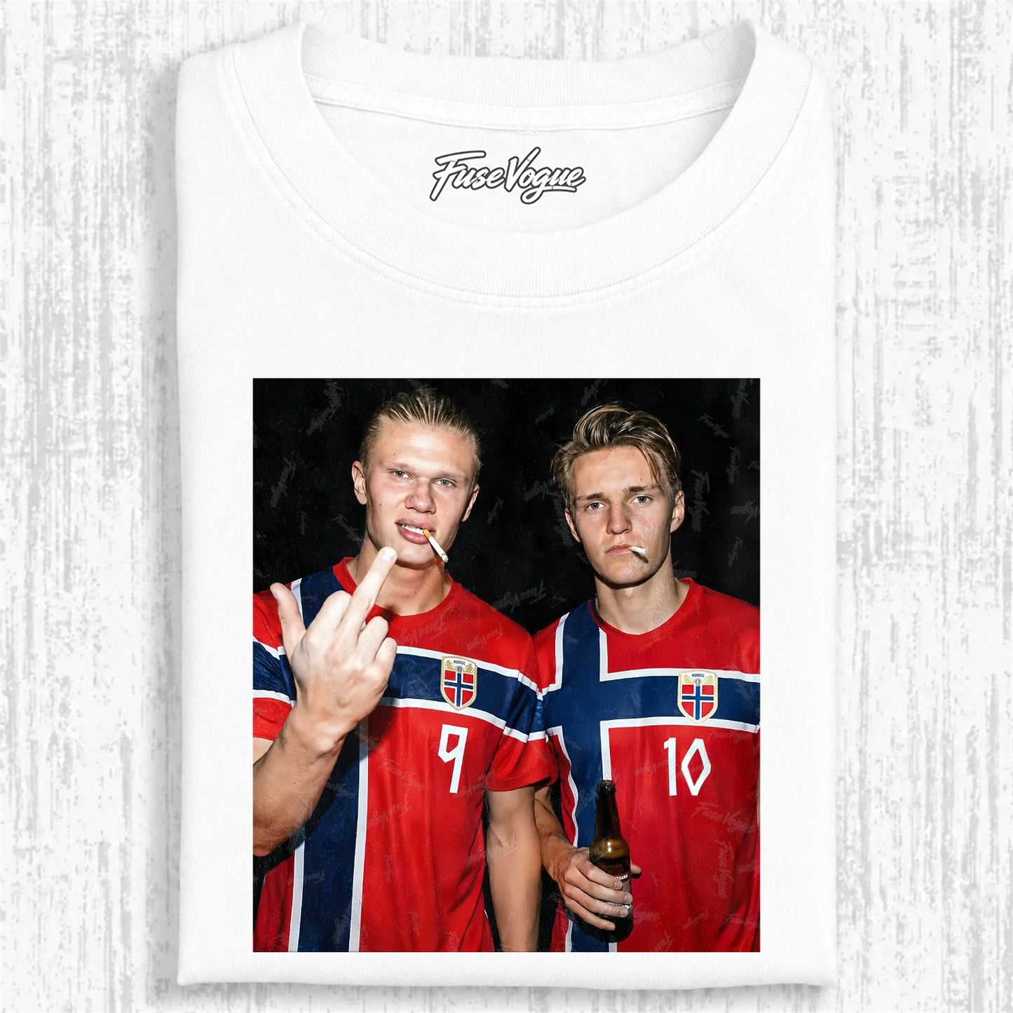 Haaland&Ødegaard Tee 1 - FUSEVOGUE