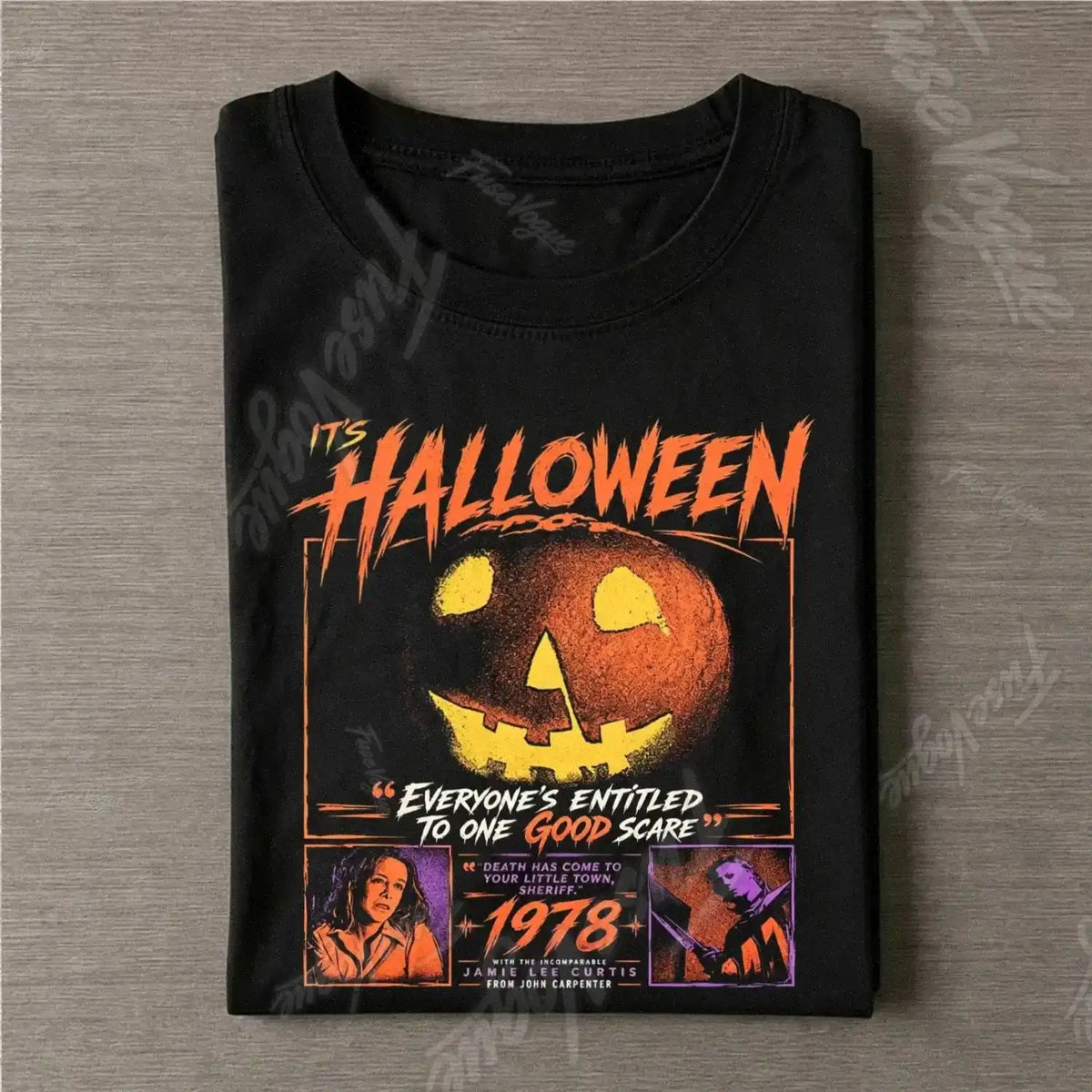 Halloween 1978 Michael Myers T-shirt - FUSEVOGUE