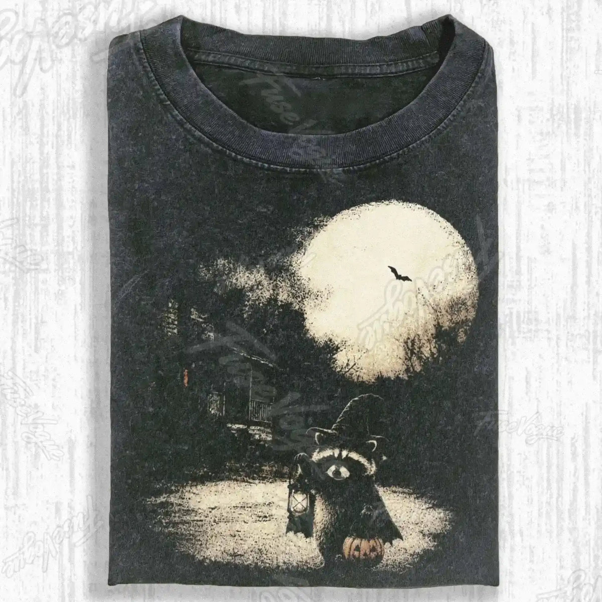 HALLOWEEN RACCOON T-SHIRT - FUSEVOGUE
