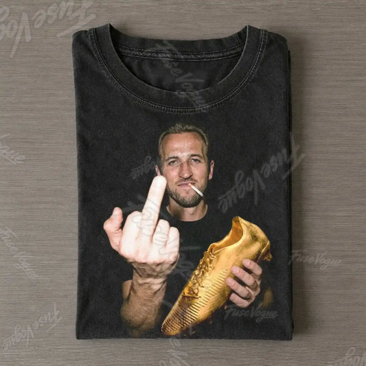 Harry Kane Golden Boot Bootleg Vintage Tee - FUSEVOGUE