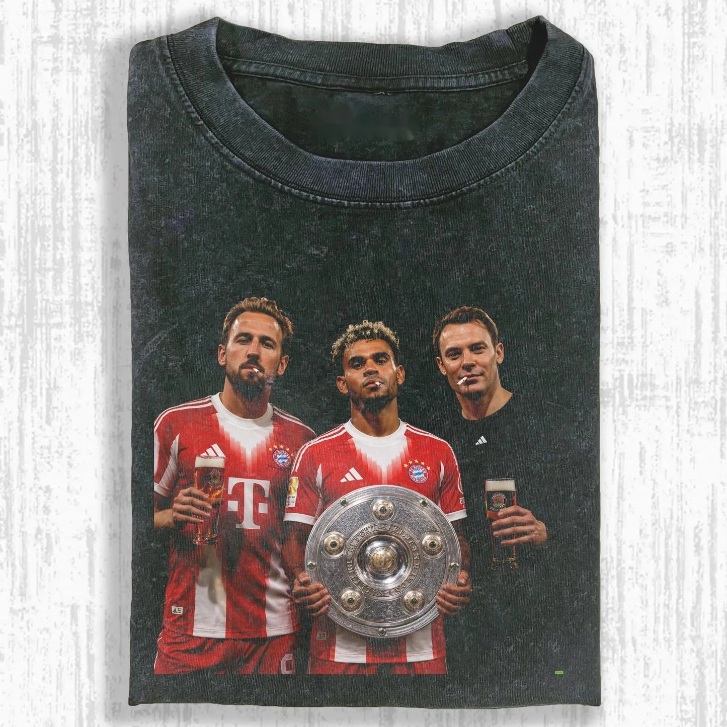 Harry Kane ＆ Manuel Neuer ＆ Luis Díaz T-shirt - FuseVogue