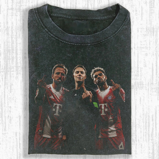 Harry Kane ＆ Manuel Neuer ＆ Luis Díaz Tee 2.0 - FuseVogue