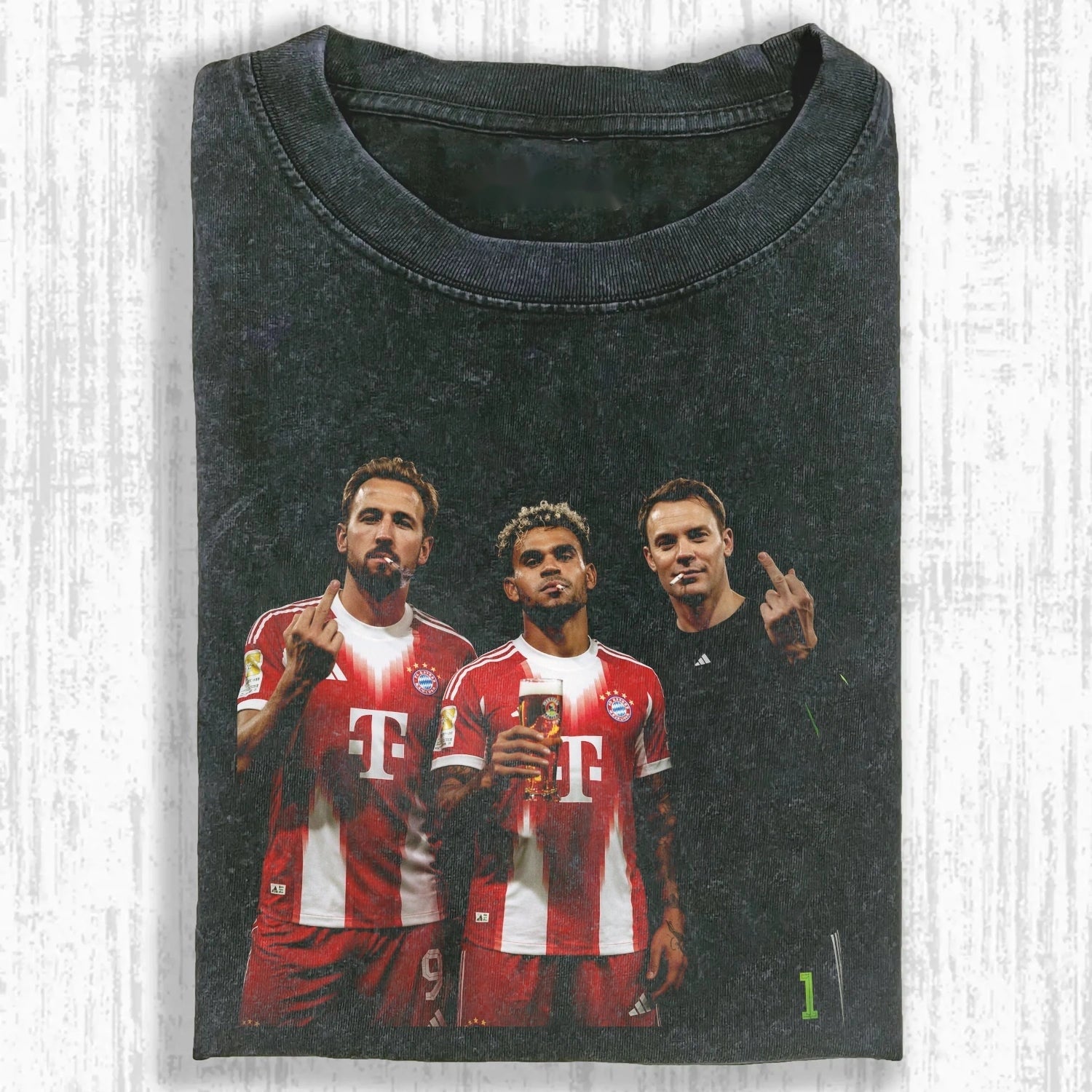 Harry Kane ＆ Manuel Neuer ＆ Luis Díaz Tee 3.0 - FuseVogue