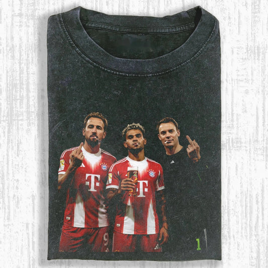 Harry Kane ＆ Manuel Neuer ＆ Luis Díaz Tee 3.0 - FuseVogue