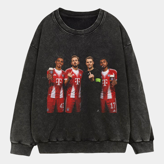 Harry Kane ＆ Manuel Neuer ＆ Michael Olise ＆ Jamal Musiala Tee 2.0 - FuseVogue