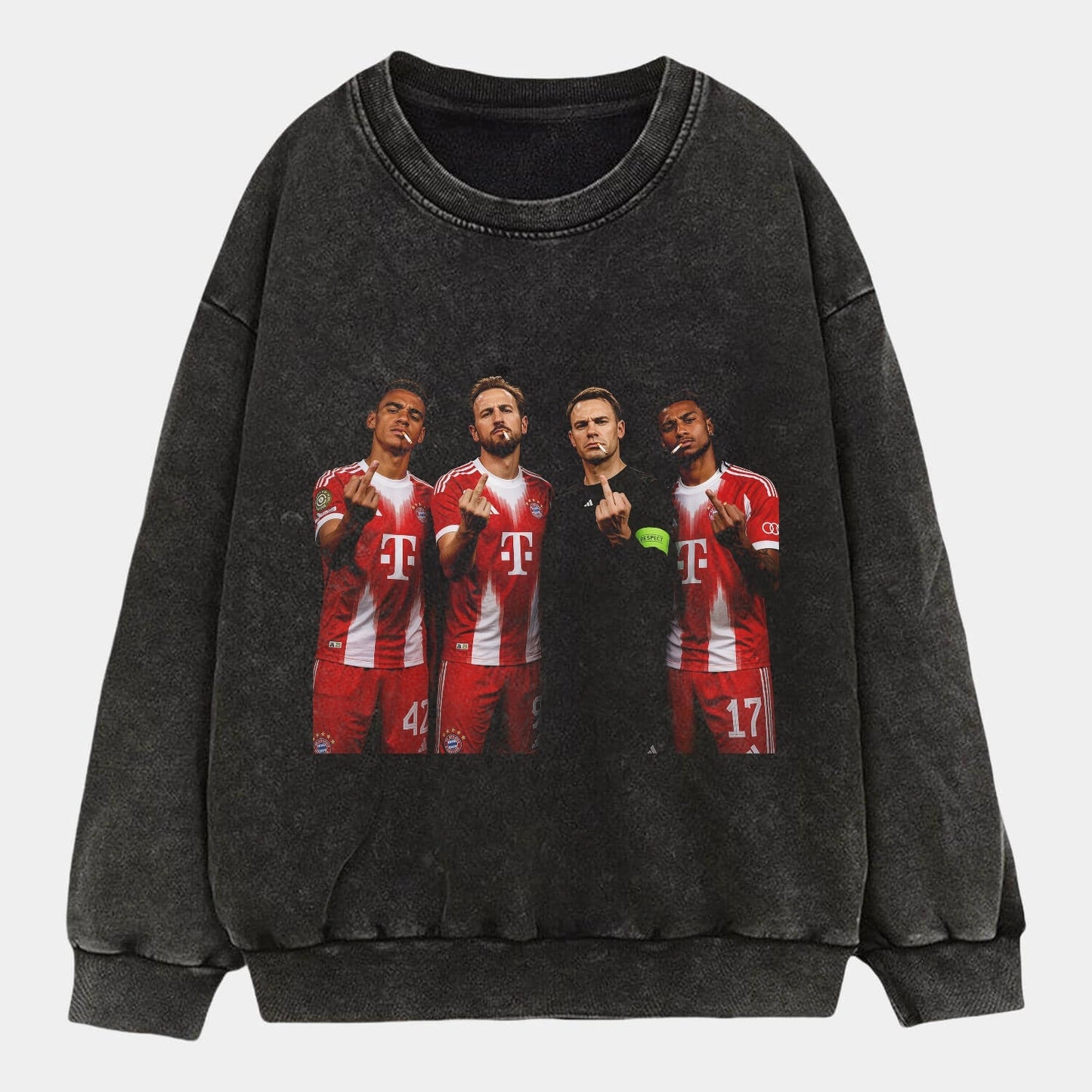 Harry Kane ＆ Manuel Neuer ＆ Michael Olise ＆ Jamal Musiala Tee - FuseVogue