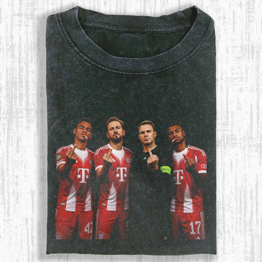 Harry Kane ＆ Manuel Neuer ＆ Michael Olise ＆ Jamal Musiala Tee - FuseVogue