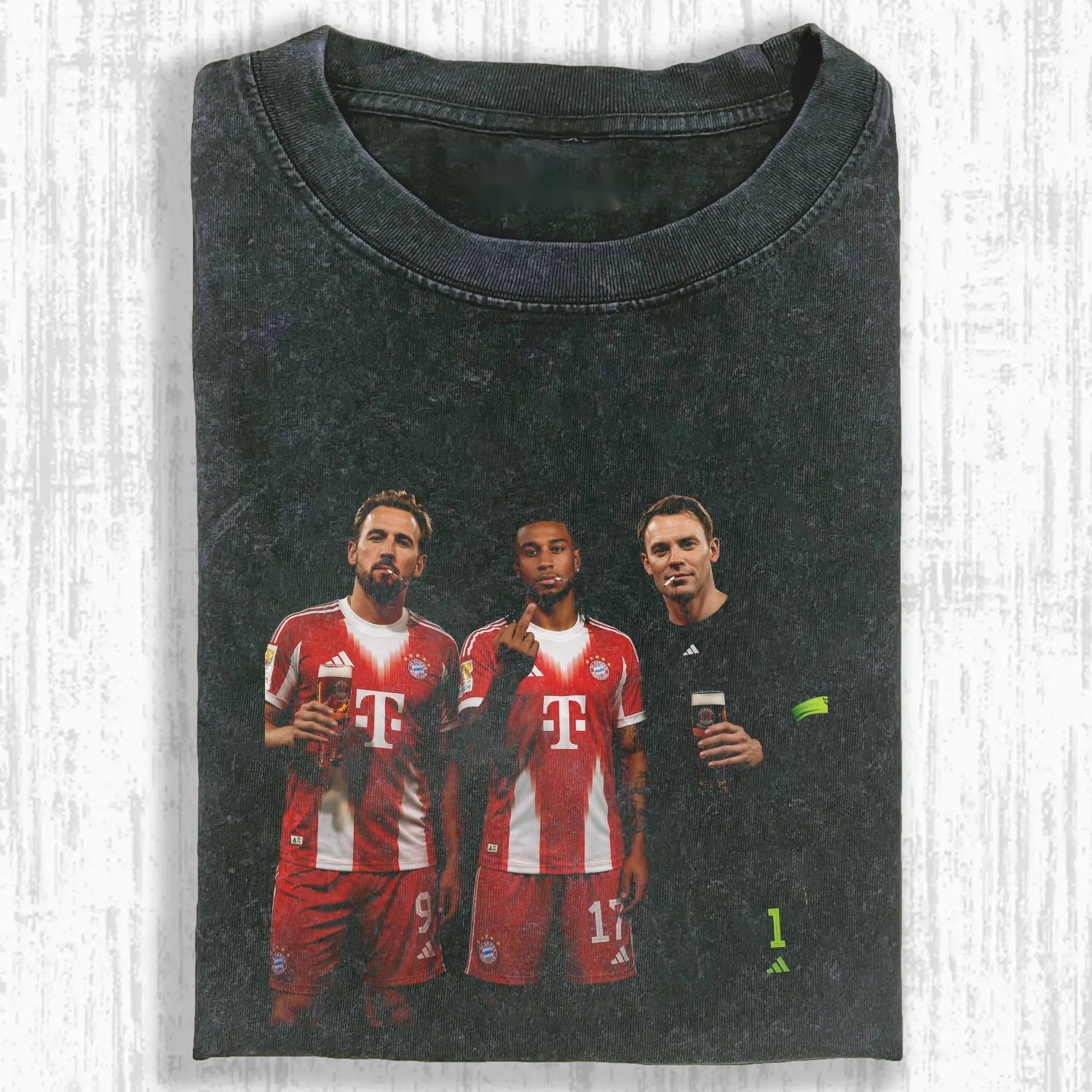 Harry Kane ＆ Manuel Neuer ＆ Michael Olise Tee - FuseVogue