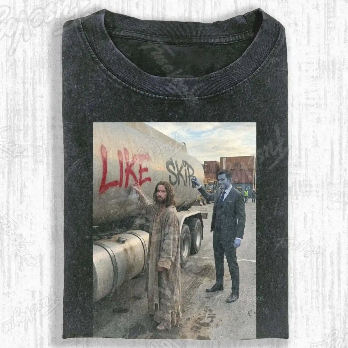 HOLY STREET ART T-SHIRT - FUSEVOGUE