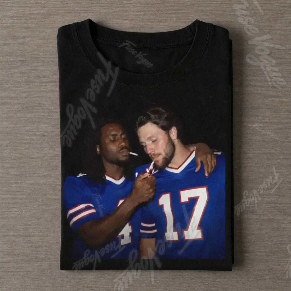 JA & JC Football T-shirt - FUSEVOGUE