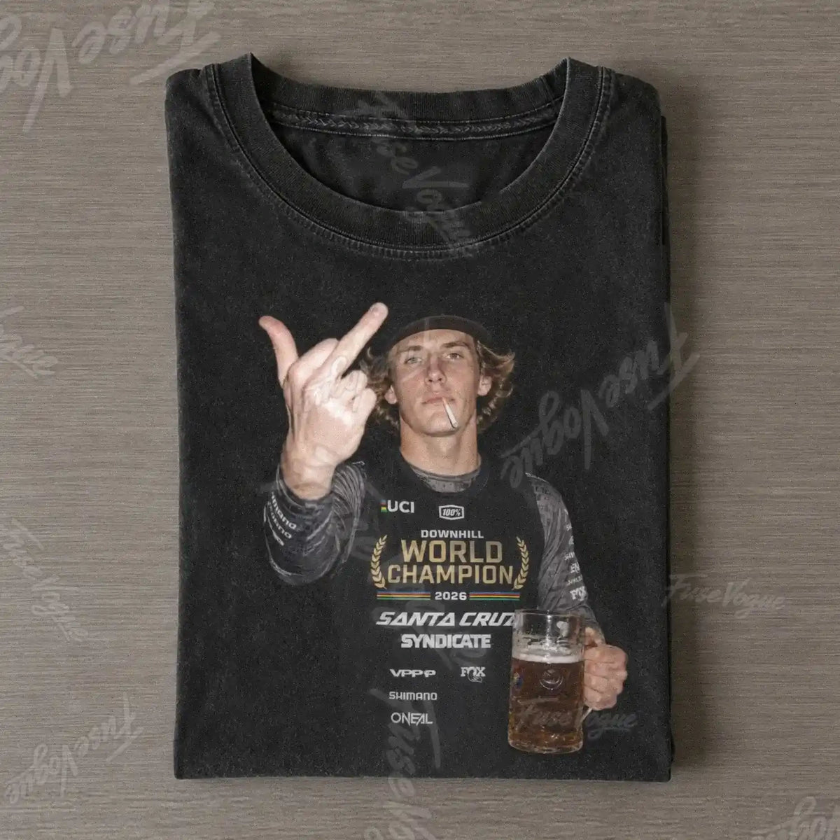 Jackson Goldstone 2026 UCI MTB DHI World Champs T-shirt - FUSEVOGUE