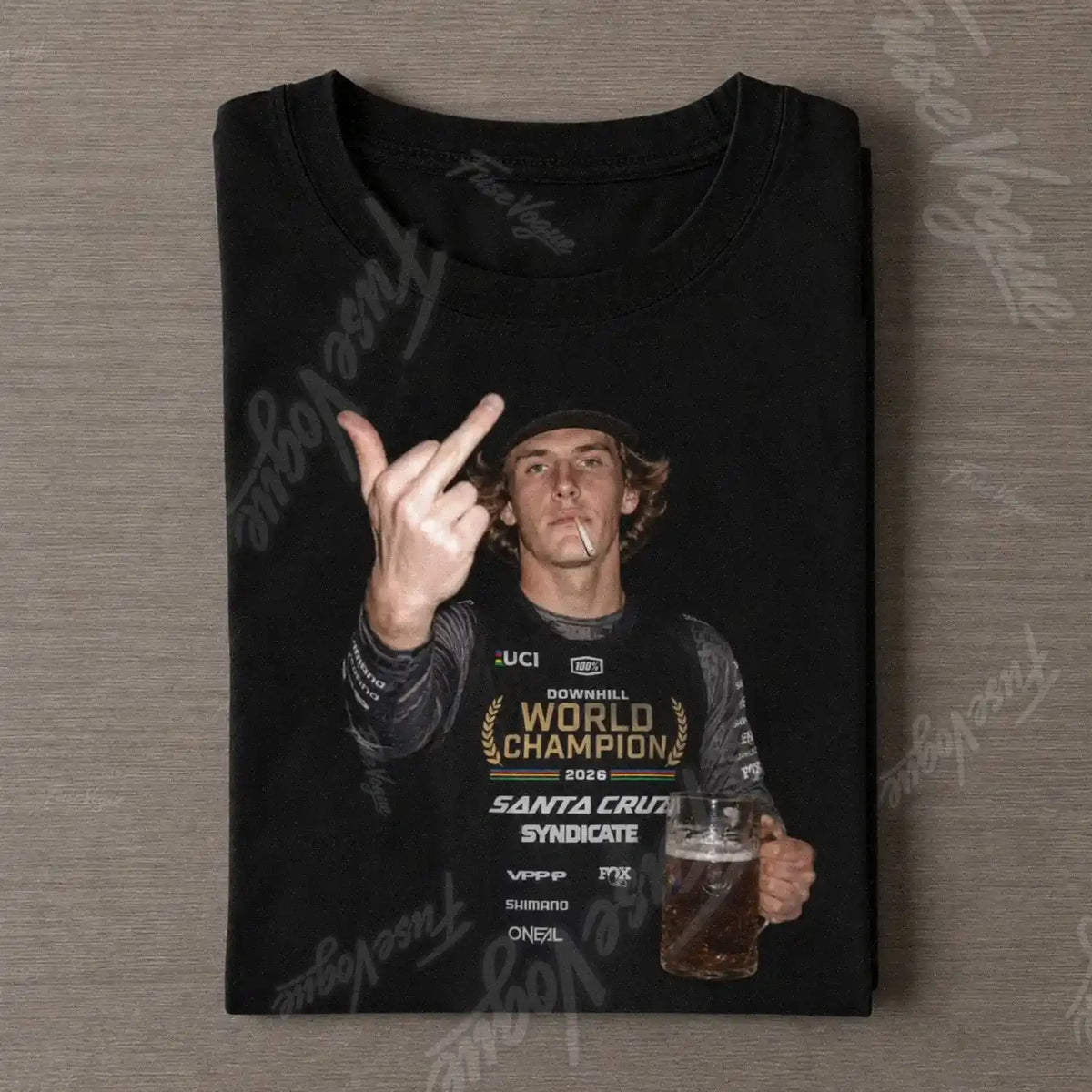 Jackson Goldstone 2026 UCI MTB DHI World Champs T-shirt - FUSEVOGUE