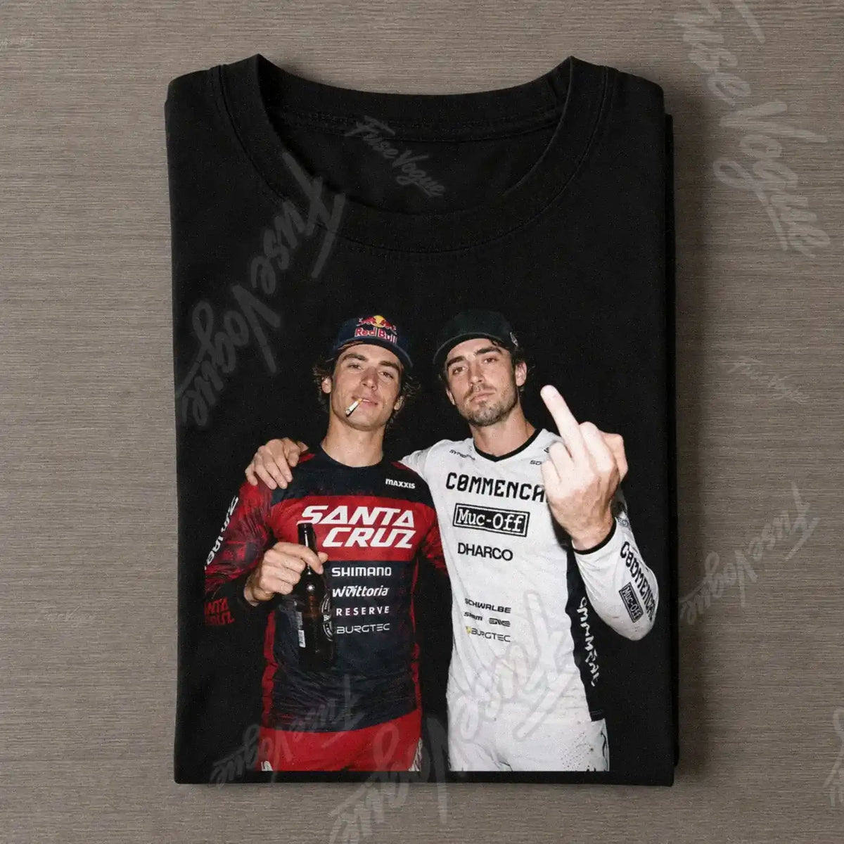 Jackson Goldstone & Amaury Pierron 2026 UCI MTB DHI World Champs T-shirt - FUSEVOGUE