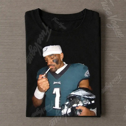 Jalen Hurts Football T-shirt - FUSEVOGUE