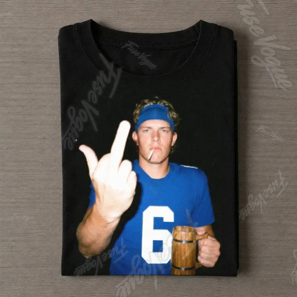 JD6 Giants Football Tee - FUSEVOGUE