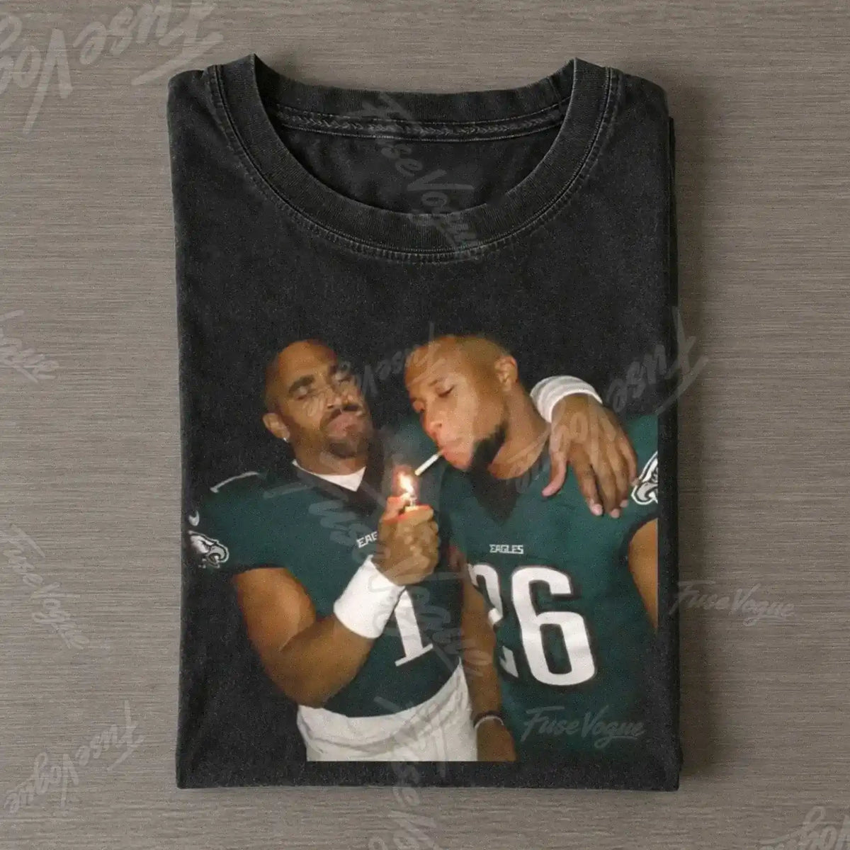 JH & SB Football T-shirt - FUSEVOGUE