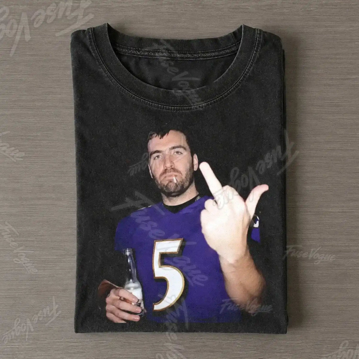 Joe Flacco Football T-shirt - FUSEVOGUE