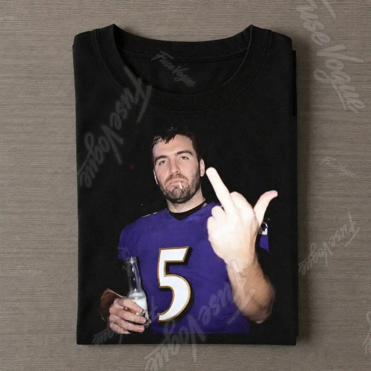 Joe Flacco Football T-shirt - FUSEVOGUE