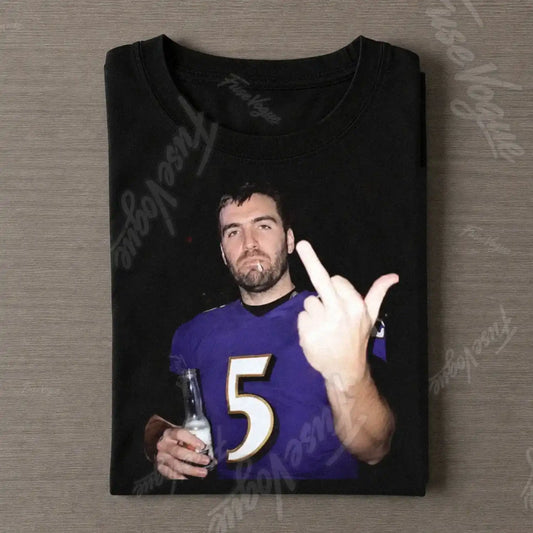 Joe Flacco Football T-shirt - FUSEVOGUE