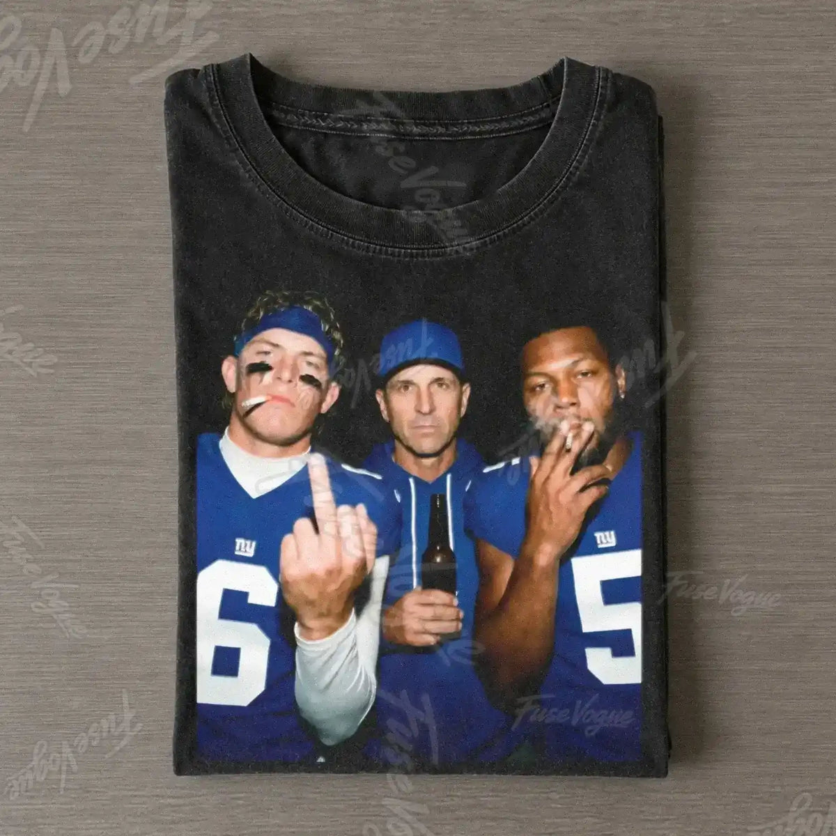 John Harbaugh & JD6 & KT5 Giants Football Tee [ad642011] - FUSEVOGUE