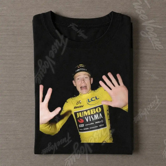 Jonas Vingegaard 2026 Vintage Crying Tee - FUSEVOGUE