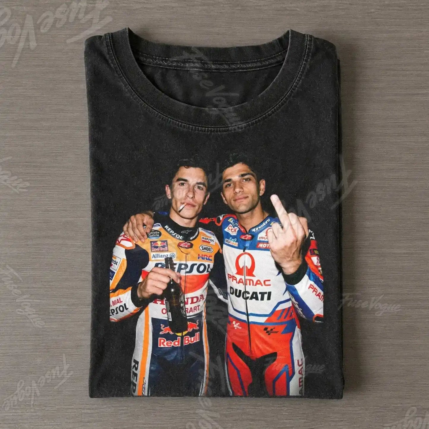 Jorge Martín & Marc Márquez Moto GP T-shirt - FUSEVOGUE