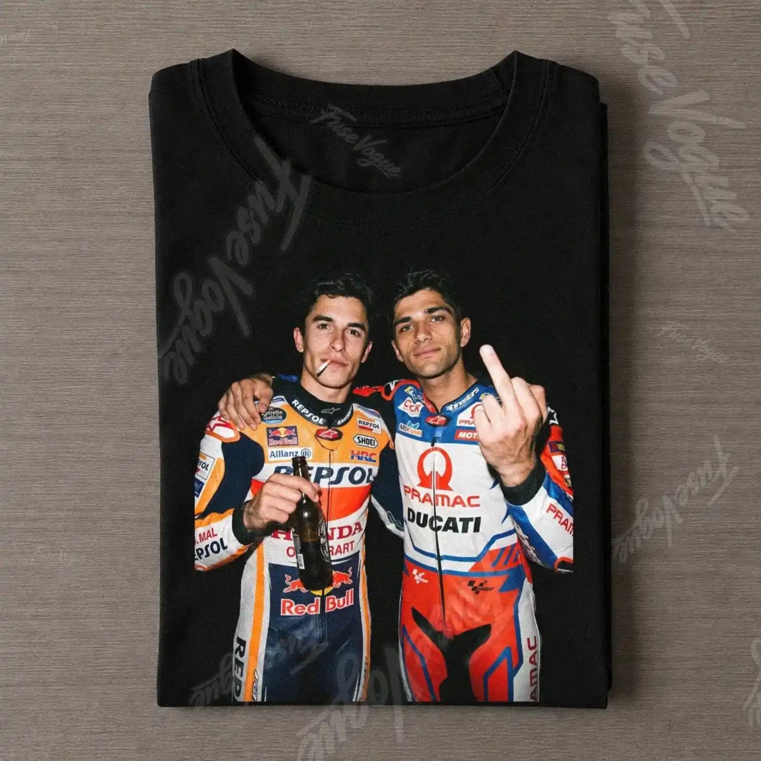 Jorge Martín & Marc Márquez Moto GP T-shirt - FUSEVOGUE